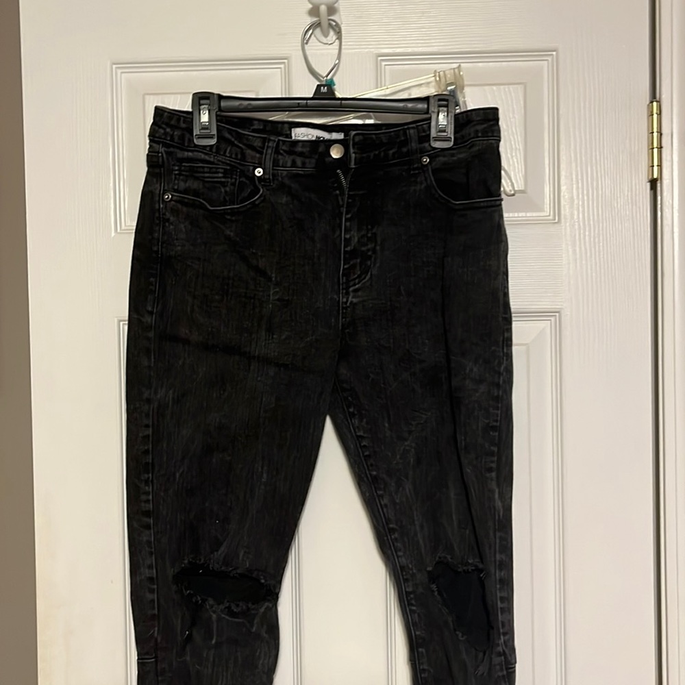 Men's Fashion Nova black jeans